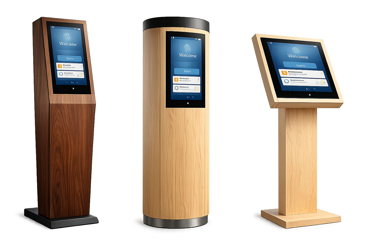 Smart conference room with embedded occupancy sensors, environmental monitors, and integrated scheduling displays